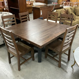 Carolina Live Edge Table w/6 Maxwell Chairs