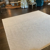 Cream and Gray Rug (R)