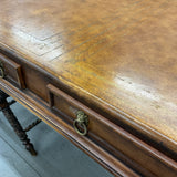 Regency Style Leather Top Writing Desk