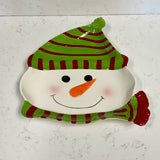 Snowman Platter