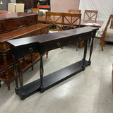 Black Hooker Console Table