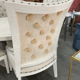 Bernhardt Silhouette Table 1 Leaf and 4 Chairs
