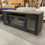 Foyland Media Console with Electric Fireplace and  Remote