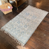 Blue and Yellow Rug  (As is)