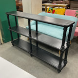 Black 3 Tier Console