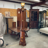 Maitland Smith Torchiere Inlay Floor Lamp