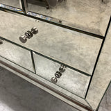 Pair of Bassett Presidio Mirrored Nightstands