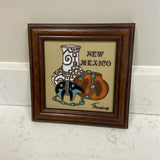 Framed New Mexico Tile