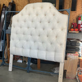 Custom Queen Tufted Bed with Frame