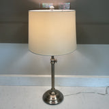 Adjustable Silver Metal Table Lamp