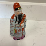 Small Floral Oriental Statue