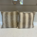 Pair of Mud Pie Pillows