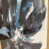 Pair of Blue Exclusion Framed Prints by Jennifer Goldberger