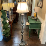 Gray Floor Lamp