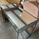 Restoration Hardware Gramercy Mirrored Desk