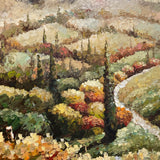 Tuscan View Framed Oil