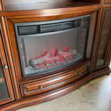 Electric Firepace Media Console