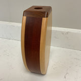 Butterfly Wood Vase
