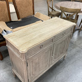 White Wash Console