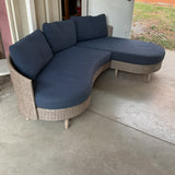 Origion 21 Dunes Wicker Sofa w/Tables