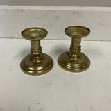 Pair of Brass Taper Candleholders
