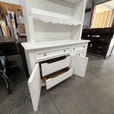 Painted 2-Piece Hutch