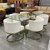 Juliana Acrylic Table w/6 Chairs