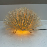 Rattan Urchin Lamp