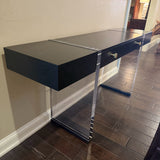 Century Gramercy Console with Acrylic Legs