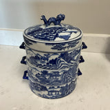 Bombay Blue & White Lunch Box (as is)