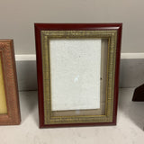 Red and Gold Photo Frame