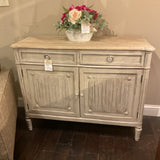 White Wash Console
