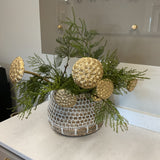 Woven Basket Lotus Pods & Greenery