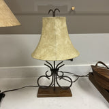 Brown Metal Reading Lamp