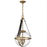 Savoy House NEW Gold & Black Chandelier