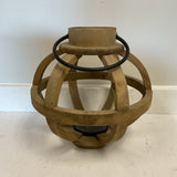 Wood Candle Lantern