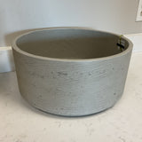X-Large Round Gray Pot