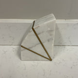 White Marble Book End