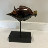 Ceramic Fish on Stand