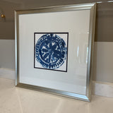 Blue Indio Dye Print