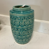 Teal Vase