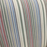 Pair of Ethan Allen Striped Chairs
