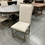 PGT Reclaimed Table with 6 Easterwood Chairs and Butterfly Leaf