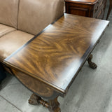 Maitland Smith Claw Foot Drop Leaf Table