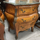 French Bombay Chest w/Green Stone Top