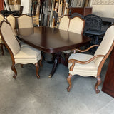 Dining Table with 8 Chairs & 2 Leaves