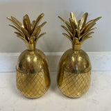 Pair of Brass Pineapples