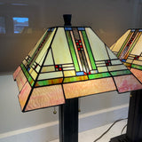 Pair of Mission Style Lamps