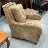 Ethan Allen Leather Chair
