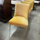 Set of 4 Safavieh Gold Chairs